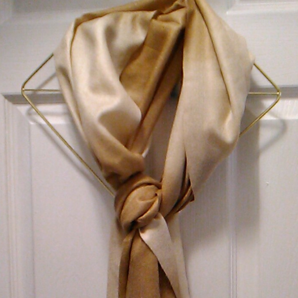 Nwot Camel Colored Scarf - Picture 1 of 8
